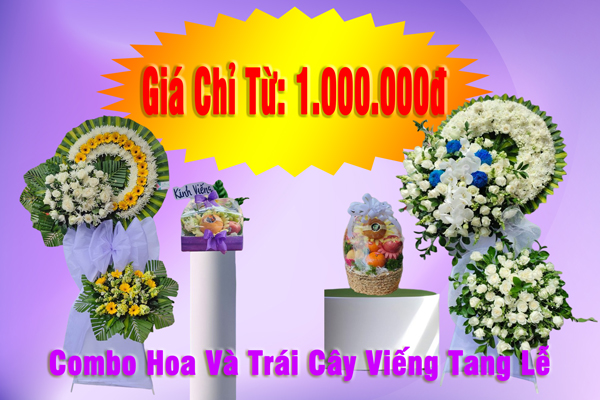 Combo Hoa Và Trái Cây Viếng Tang Lễ