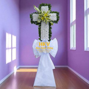 Kệ Hoa Viếng Lễ Tang Công Giáo KV293