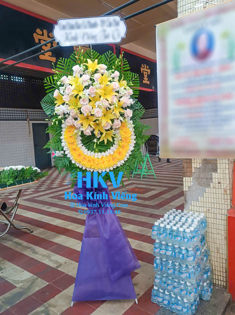 Kệ Hoa Viếng Tang Lễ KV295
