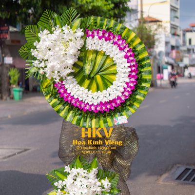 Vòng Hoa Lan Kính Viếng KV996