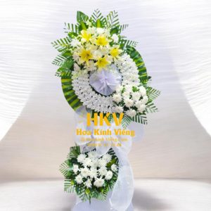 Kệ Hoa3 Tầng Viếng Tang Lễ KV991