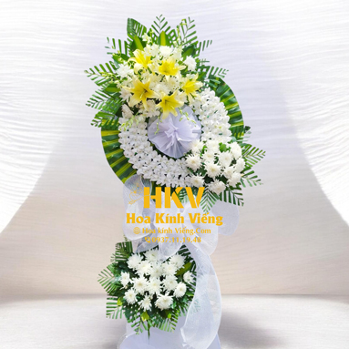 Kệ Hoa3 Tầng Viếng Tang Lễ KV991